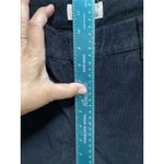 st. john's bay Corduroy Pants Size 14 Stretch Black Boot Cut Slender Mid Rise NWT Photo 3