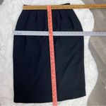 Kasper  Pencil Suit Skirt Black 6 Photo 10