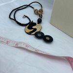 Vintage 80’s90’s necklace earrings set Black Photo 2
