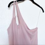 FAVLUX  Fashion Pink One Shoulder Jumpsuit Size Medium Photo 2