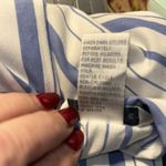 NAPA VALLEY Women Shirt Stripes Embroidery Floral Size XL Coquette Cottage Core White Photo 8