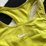 Nike Pro Classic Lime Green Yellow Sports Bra Photo 2