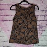 Lands' End  TROPICAL LEAF PRINTED TANKINI TOP MODEST WITH SUPPORT CUPS 12 Photo 1