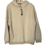 SHACI Tan Hoodie Jogger Sweatshirt Oversized Lounge Casual Size L Photo 0