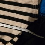 Striped Black and White Mini Dress Size XS Photo 5