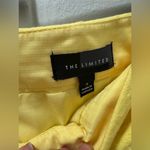 The Limited  Skirt Size 4 Yellow A-Line Mini 100% Cotton light butter yellow Photo 2