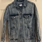 Bershka  Denim Jacket Oversized Photo 0