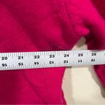 RE/DONE  Fushia V-Neck Wool Cashmere Pullover Sweater size XS oversize Photo 5