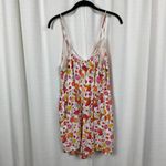 Loft  White Fruit Salad Strappy Romper Sz.L Photo 8