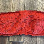 Aerie  34b lace bralette under wired rust colored bandeau Photo 0