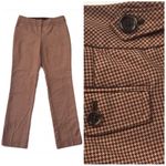 The Limited  Cassidy Fit Houndstooth Straight Leg Pant Size 2 Photo 1