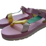 NWT STONEY CLOVER LANE X TARGET Sports Sandals Sz 8 Pink Yellow Green Pastel New Photo 5