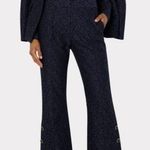 Milly  navy lace pants Photo 0