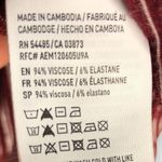 American Eagle  Soft & Sexy Slub V-neck Striped Long Sleeve T-shirt Photo 4