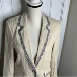Love Token  linen blend one button closure blazer jacket size‎ small minimalist Photo 1