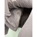 Talbots  Woman 12W Purple Textured Knit Blazer Jacket Button Front Career Photo 4