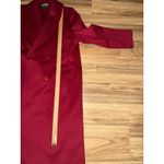 Vintage Karen Petites Red Wool Coat Made In USA Measurements In Pictures Size undefined Photo 11