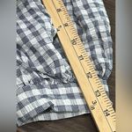 Urban Outfitters  puffy sleeves  Lena gingham mini dress blue size small Photo 4