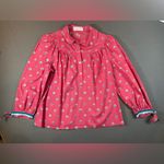 Blair Woolverton Vintage Skirt and Blouse Set with Belt‎ Size 12 Pink Photo 8