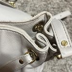 Michael Kors cream and gold purse handbag Photo 11