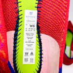 Rothy's The Point Pomegranate Grid Size 6 Slip On Ballet Flats Pink Orange Photo 7