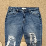 KanCan Distressed Ankle Jeans in Blue Size 31 Photo 1
