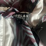 Beulah  Tuckernuck V Neck Long Sleeve Ruffle Dress Boho Floral colorful Large NWT Photo 6