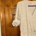 Anthropologie Cloth & Stone Long Sleeve Romper Size Med EUC MADE IN USA Photo 4