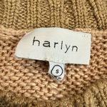 Anthropologie HARLYN Stitched & Striped Pullover Sweater Boho Festival Knit S Photo 5