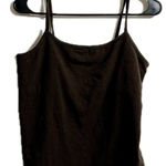 Eddie Bauer Eddie Bauer Black Fitted Sleeveless Camisole Photo 0