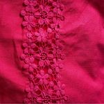 J.Crew 100% Cotton Red Lace Mini Skirt | Size 0 | Gently Used Photo 7