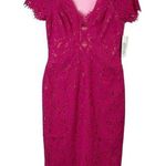 Rene by Rene Ruiz Lace Sheath Dress NWT Size 4 Photo 2