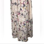 Bellambra Pink Abstract Painted Pleated Halter Mini Dress Size XS Photo 4