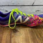 New Balance Women's  MD500 V5 Track Spikes US 10.5 Purple Neon Yellow Pink Photo 5
