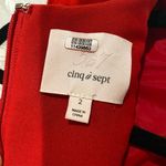 Cinq à Sept Michah Cold Shoulder Mini Dress in Red Size 2 Photo 7