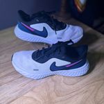 Nike  Women's White, Black, and Purple Athletic Shoes Photo 1