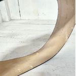 via spiga Genuine Leather Tiger Striped Adjustable Waist Belt Beige/Black Small Photo 4