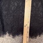 Three Pink Hearts | Elegant Black Lace Lined Top with Sheer Sleeves Photo 11