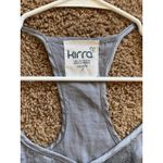 Kirra  Silver Gray Y2K Lace Racerback Babydoll Cami Tank Top Shirt Blouse Large Photo 5