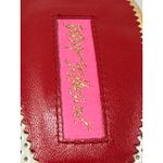 Betsey Johnson Betsey Johnson Clogs Slides Heels Wood Colorful Rose Leather Flower Shoes Photo 6