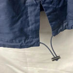 Jones New York SIGNATURE WO SIZE MEDIUM NAVY JACKET ZIP BUTTON CLOSURE POCKETS Photo 11