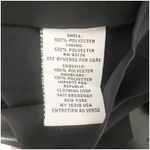 Magaschoni Woman Black Career Blouse Size 1X Pleated Long Sleeve V-Neck Photo 8