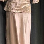 Jessica Howard Peach Evening Gown Spaghetti Strap with Bolero Womens Size 12 Photo 13