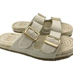 Haute Hippie  Nikki espadrille buckle slide sandals women’s Size 8M Photo 0