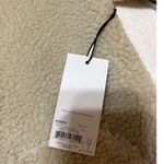 Elizabeth and James Teddy Jacket Sherpa Sand Tan Zip Jacket Women’s Size XS Oversized Photo 10