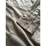 Madewell $88 Utility Stretch Slim Long Sleeve Shirt Top Dark Carob Sz S NS410 Photo 11