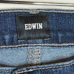 Edwin Pixie Mid Rise Skinny jeans Blue Size 28 Photo 2