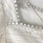 Sabina Musayev Libi Dress Ivory Lace Overlay Flutter Sleeve Ruffle Hem Fairycore Size M Photo 11