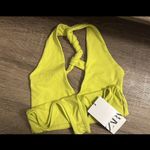 ZARA NWT  Neon Yellow Bodysuit Photo 6