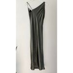 Equipment Femme Aurore Crinkle Wrap Dress Castor Grey Size 6 NEW Photo 12